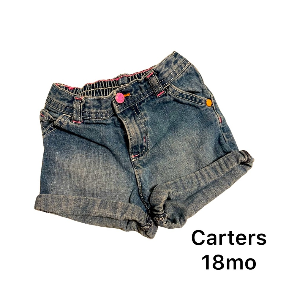 Carters denim shorts 18mo